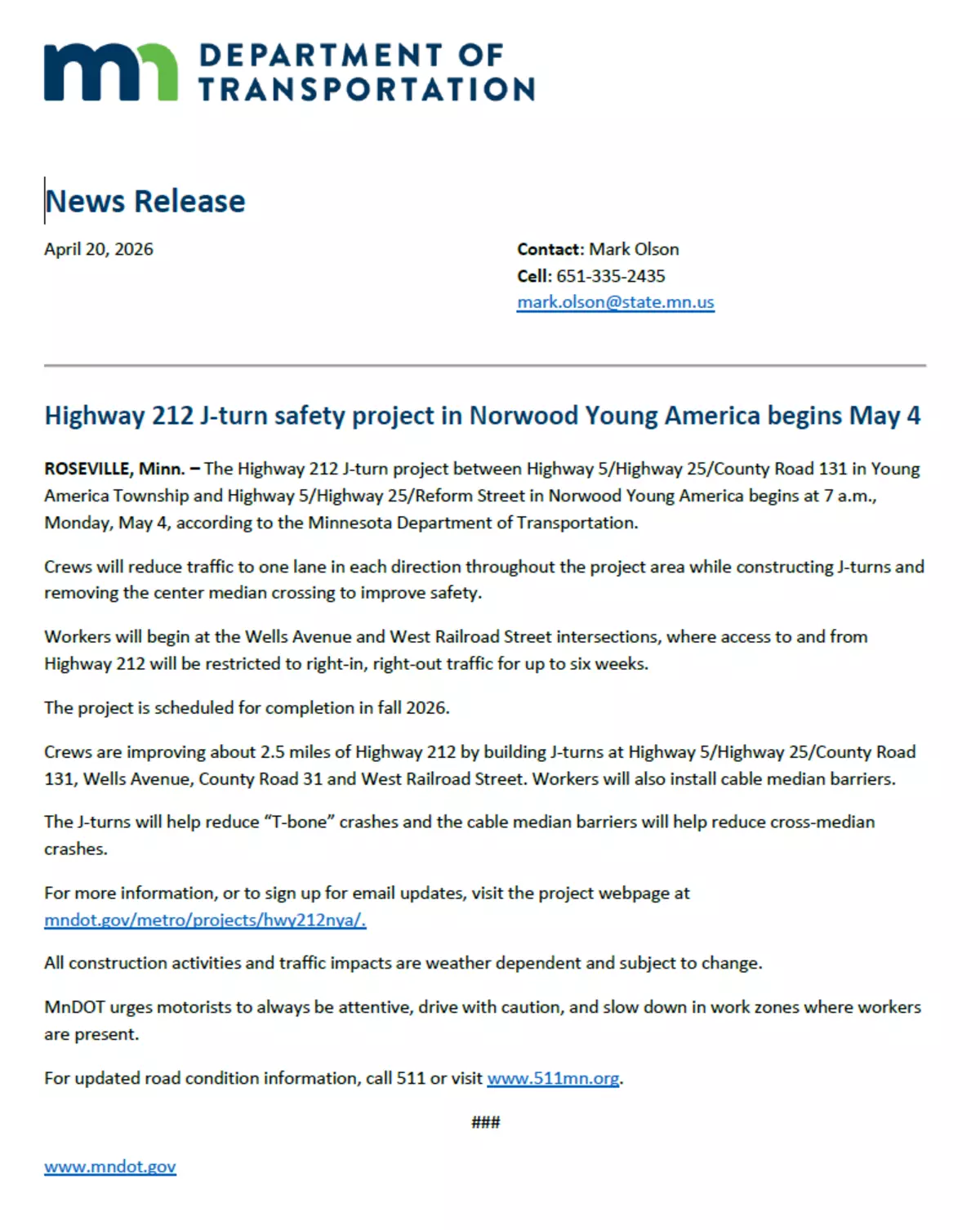 News Release