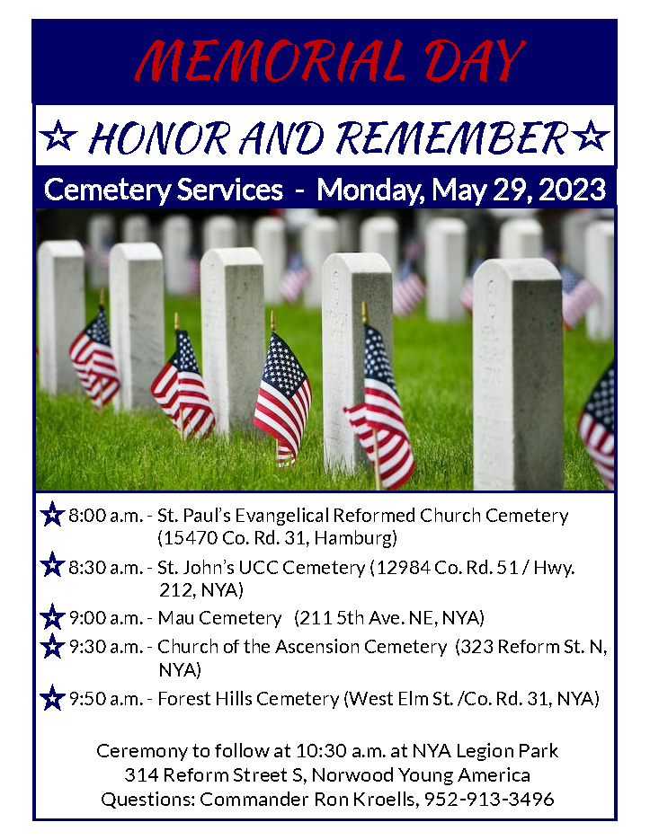 Memorial Day Services 2025 Jenn Karlotta